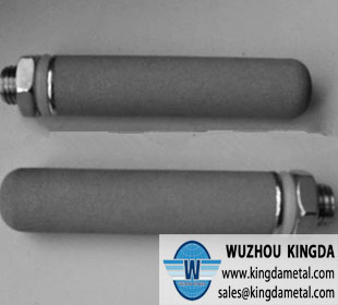 Sintered power filter